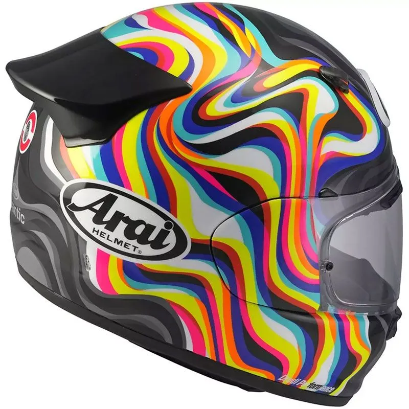 ARAI QUANTIC SWIRL BLANCO - Imagen 2