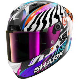 SHARK AERON SPEED-FANCY CARBON/ ROSA/ LILA/ NARANJA