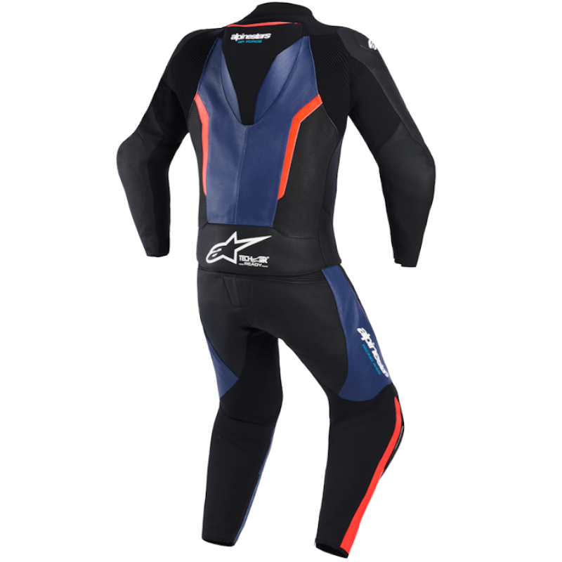 ALPINESTARS 2pz GP-FORCE V2 NEGRO/ AZUL/ ROJO FLUOR - Imagen 2