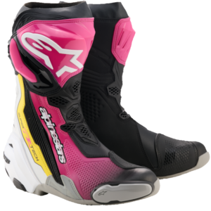 ALPINESTARS SUPERTECH R NEGRO/ MAGENTA/ BLANCO/ AMA