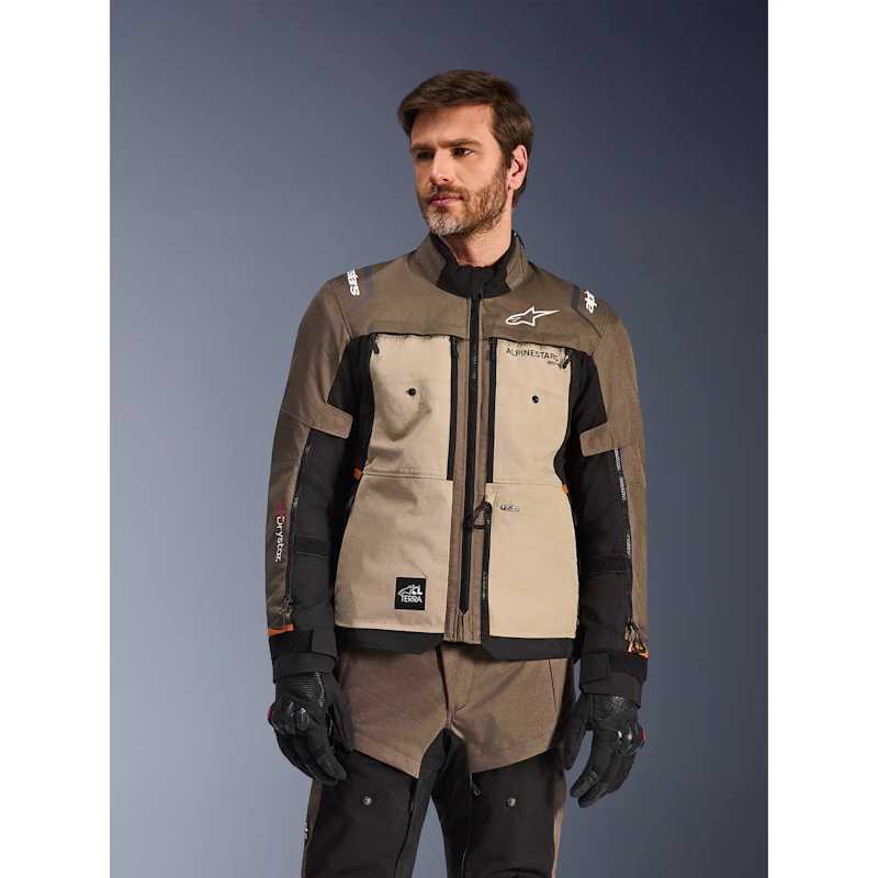 ALPINESTARS CUSCO DRYSTAR MARRÓN/ NEGRA - Imagen 2