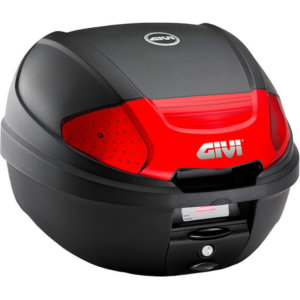 MALETA GIVI 30 L. MONOLOCK MICRO-2 C/PORTA-MALETA CATAD.ROJO