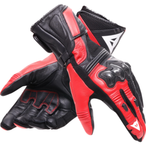 DAINESE REACTO CARBON LONG NEGRO/ ROJO LAVA