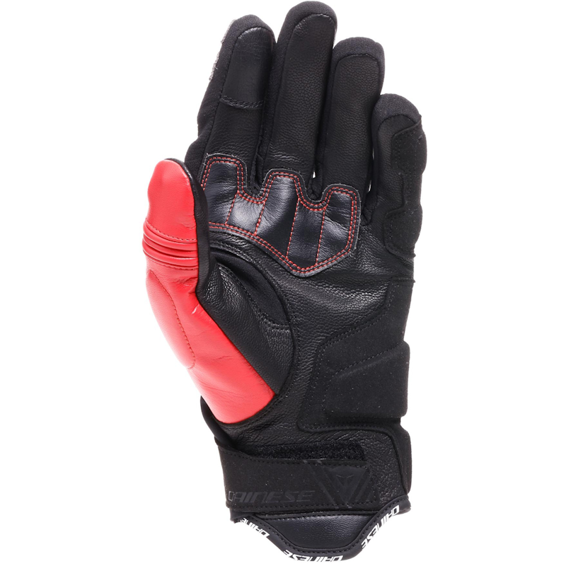 DAINESE REACTO CARBON SHORT NEGRO/ ROJO LAVA - Imagen 3