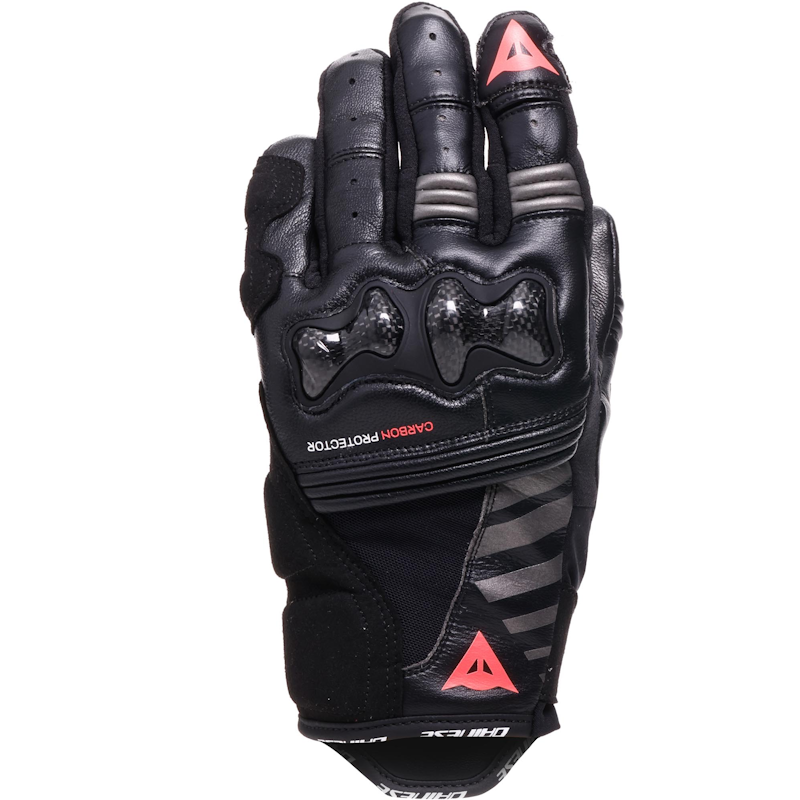 DAINESE LADY REACTO CARBON SHORT NEGRO/ROSA-FLUOR - Imagen 2