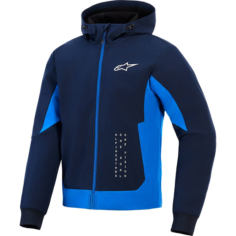 SUDADERA TECNICA ALPINESTARS RADIUM AZUL OSCURO/ AZUL