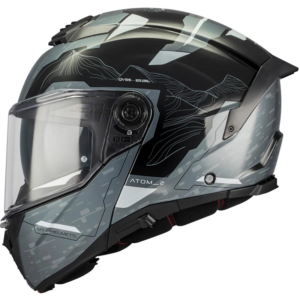 MT ATOM 2 SV HIGHLANDS C2 NEGRO/ GRIS BRILLO