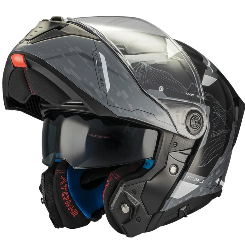 MT ATOM 2 SV HIGHLANDS C2 NEGRO/ GRIS BRILLO - Imagen 2