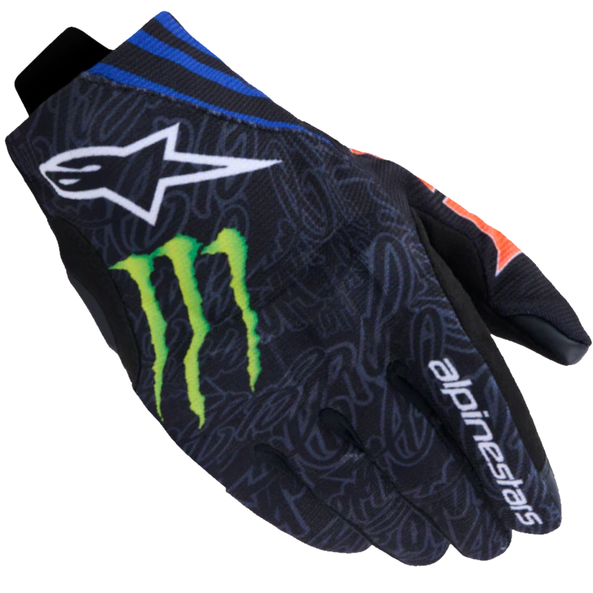 FQ20 - GUANTE ALPINESTARS REEF V2 MONSTER NEGRO/ ROJO/ AZUL/ VERDE