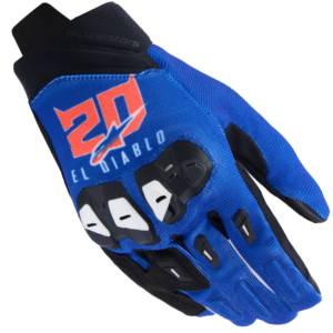 FQ20 - GUANTE ALPINESTARS SP-X 1 AZUL/ NEGRO/ ROJO FLUOR