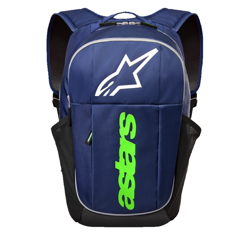 MOCHILA ALPINESTARS GFX BOSS NAVY/ VERDE