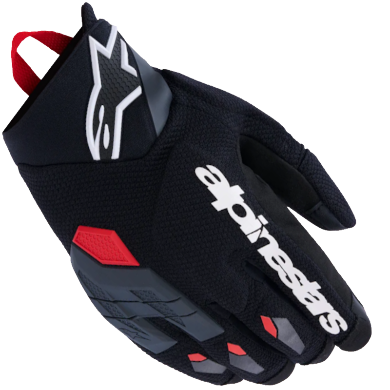 ALPINESTARS DURACK NEGRO/ GRIS/ ROJO BRILLO