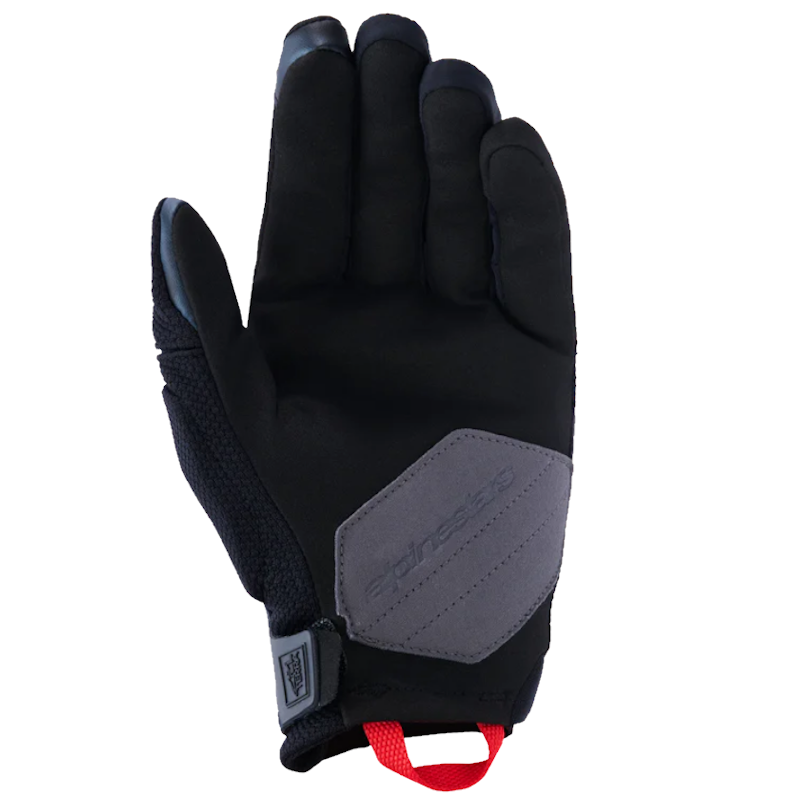 ALPINESTARS DURACK NEGRO/ GRIS/ ROJO BRILLO - Imagen 2