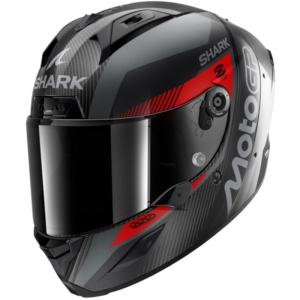 SHARK AERON MOTOGP CARBONO/ GRIS/ ROJO