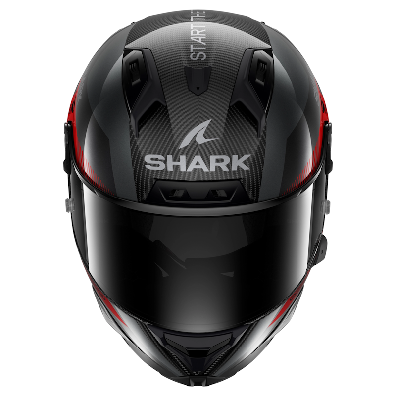 SHARK AERON GP FIM RACING #2 MOTOGP CARBONO/ GRIS/ ROJO - Imagen 2