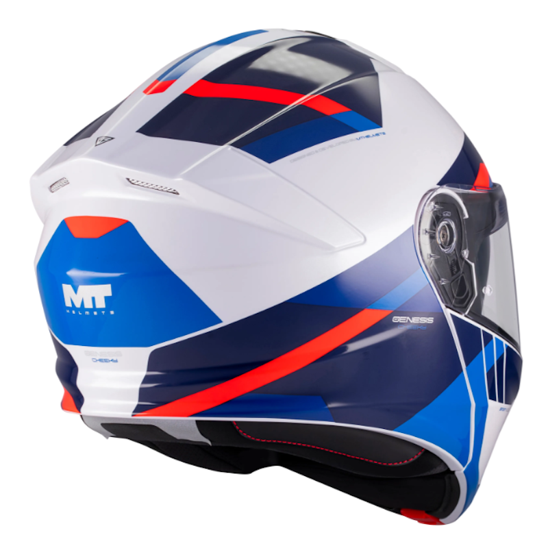 MT GENESIS R SV CHEEKY A7 BLANCO/ AZUL/ ROJO BRILLO - Imagen 3