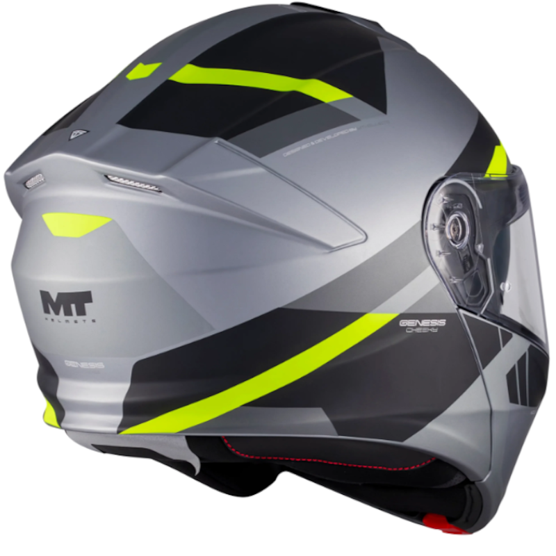 MT GENESIS R SV CHEEKY C3 NEGRO/ GRIS/ AMARILLO MATE - Imagen 4