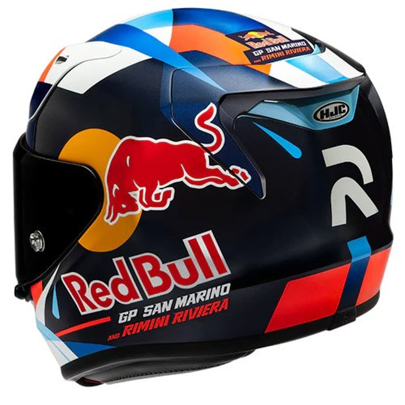 HJC RPHA12 RED BULL MISANO GP 2 MC21 - Imagen 2