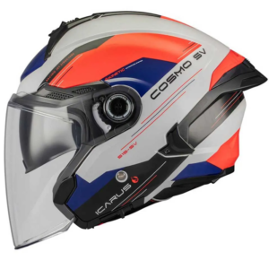 PrevNext MT COSMO SV ICARUS A5 BLANCO/ AZUL/ ROJO BRILLO