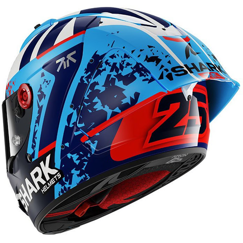 PrevNext SHARK AERON GP FIM RACING #1 REPLICA RAUL FERNANDEZ AZUL/ AZUL/ BLANCO - Imagen 3