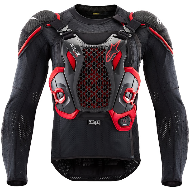 CHALECO ALPINESTARS TECH-AIR@ OFF-ROAD SYSTEM NEGRO/ ROJO
