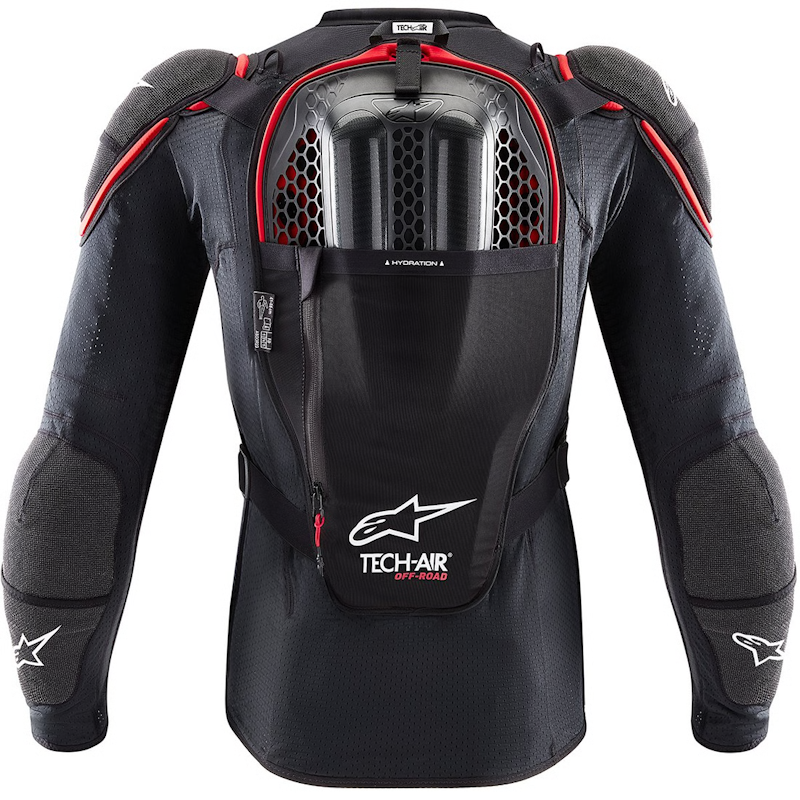 CHALECO ALPINESTARS TECH-AIR@ OFF-ROAD SYSTEM NEGRO/ ROJO - Imagen 5