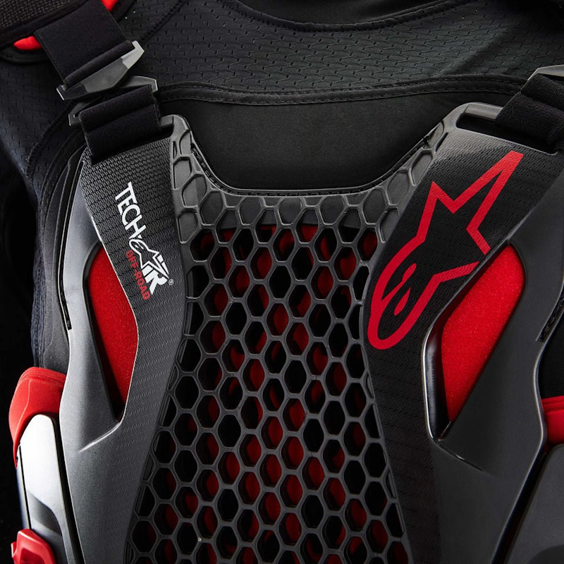 CHALECO ALPINESTARS TECH-AIR@ OFF-ROAD SYSTEM NEGRO/ ROJO - Imagen 6