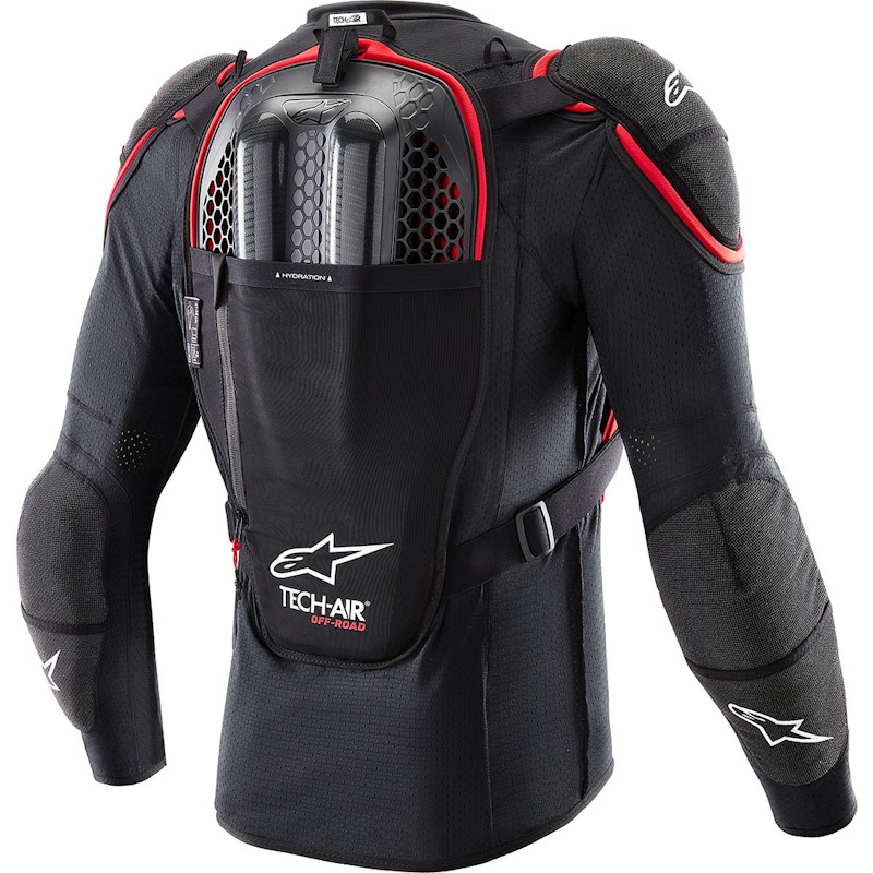 CHALECO ALPINESTARS TECH-AIR@ OFF-ROAD SYSTEM NEGRO/ ROJO - Imagen 8