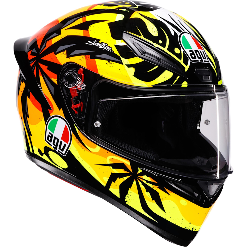 AGV K1 S E2206 TROPICRUSH NEGRO/ NARANJA - Imagen 2