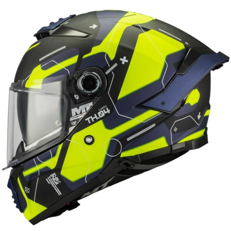 MT THUNDER 4 SV 22.06 LUMEX B27 NEGRO/ AZUL/ AMARILLO MATE - Imagen 2