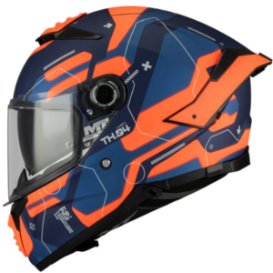 MT THUNDER 4 SV 22.06 LUMEX C24 NARANJA/ AZUL MATE