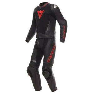 DAINESE 2pz DEMON SPRINT NEGRO/ ROJO LAVA