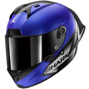 SHARK AERON GP CARBON NEGRO/ AZUL
