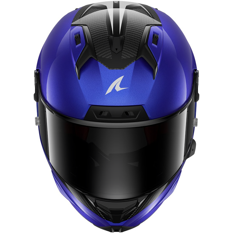 SHARK AERON GP CARBON NEGRO/ AZUL - Imagen 3