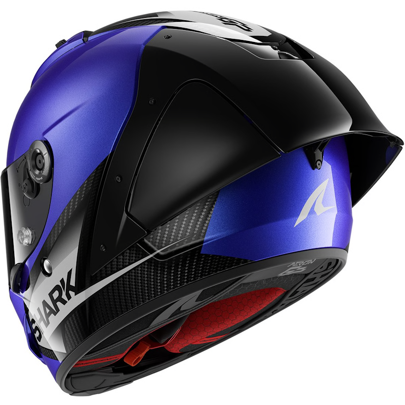 SHARK AERON GP CARBON NEGRO/ AZUL - Imagen 2