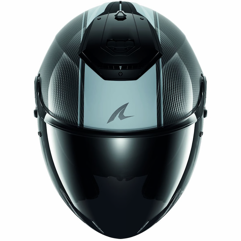 SHARK RS-JET CARBONO NEGRO/ PLATA - Imagen 2