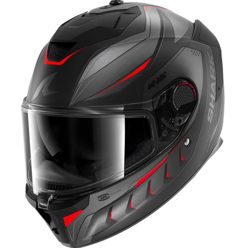 PrevNext SHARK SPARTAN GT PRO CARBON MEKARIUM ANTRACITA/ RED MATE