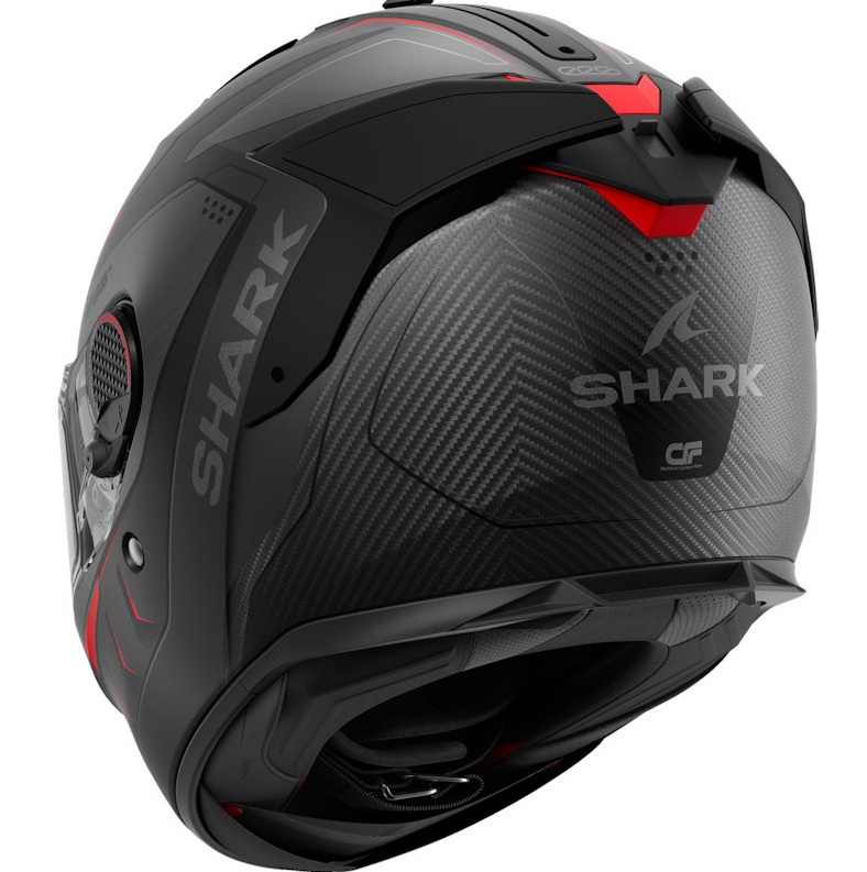 PrevNext SHARK SPARTAN GT PRO CARBON MEKARIUM ANTRACITA/ RED MATE - Imagen 2