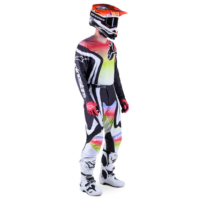 ALPINESTARS OFF-R RACER SEMI NG/ MULTICOLORS - Imagen 2