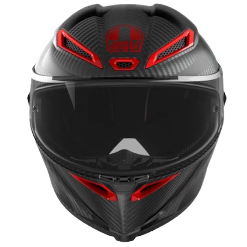 AGV PISTA GP RR E2206-DOT MPLK INTREPIDO MATT CARBON/ BLACK/ RED - Imagen 4