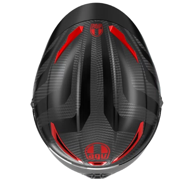 AGV PISTA GP RR E2206-DOT MPLK INTREPIDO MATT CARBON/ BLACK/ RED - Imagen 5