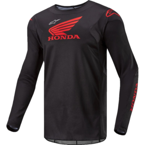 HONDA - JERSEY RACER ICONIC NEGRO/ ROJO