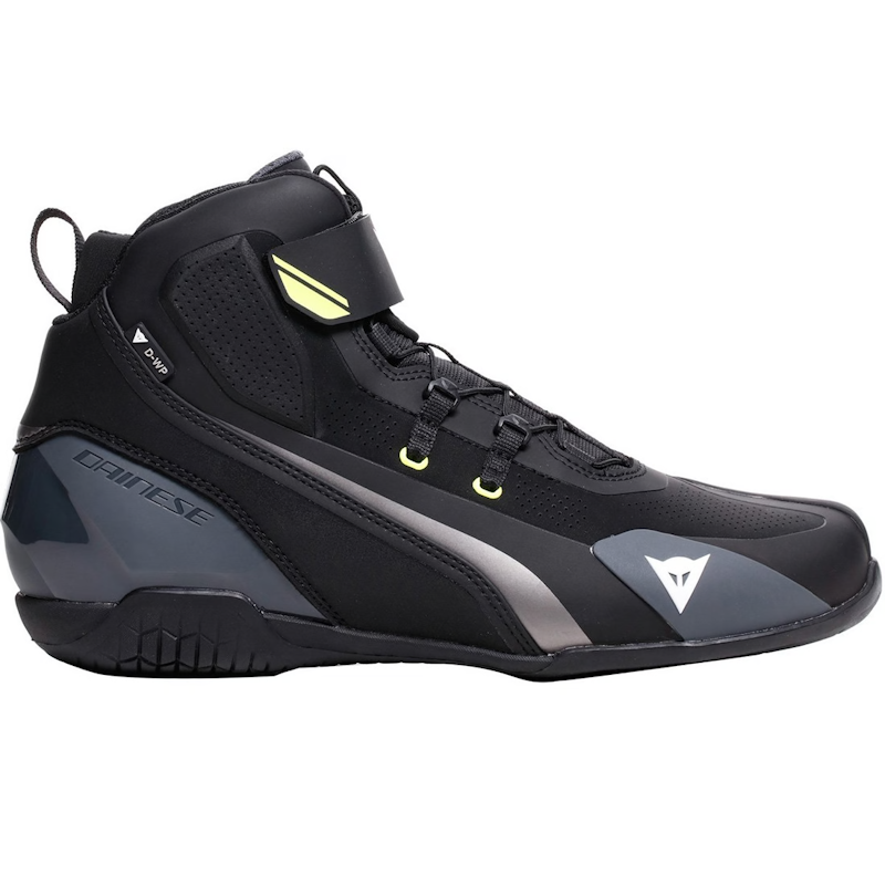DAINESE HERIAN D-WP NEGRO/ BLANCO/ AMARILLO FLUOR - Imagen 2