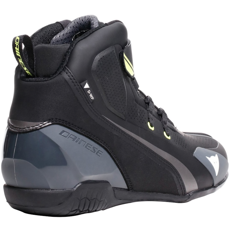 DAINESE HERIAN D-WP NEGRO/ BLANCO/ AMARILLO FLUOR - Imagen 3