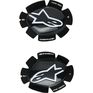 DESLIZADORES ALPINESTARS GP PLUS NEGRO/ BLANCO