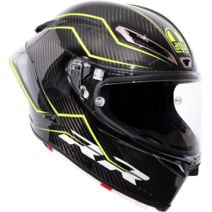 AGV PISTA GP RR E2206-DOT MPLK PERFORMANTE CARBON/ GREEN FLUOR