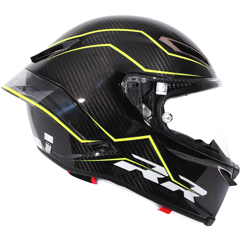 AGV PISTA GP RR E2206-DOT MPLK PERFORMANTE CARBON/ GREEN FLUOR - Imagen 2