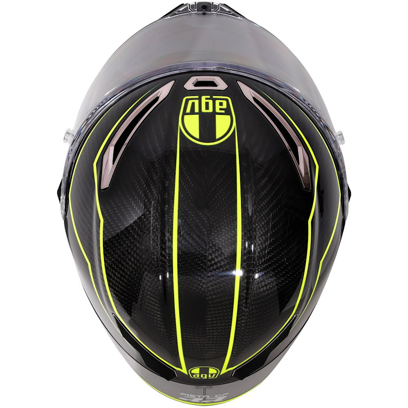 AGV PISTA GP RR E2206-DOT MPLK PERFORMANTE CARBON/ GREEN FLUOR - Imagen 3