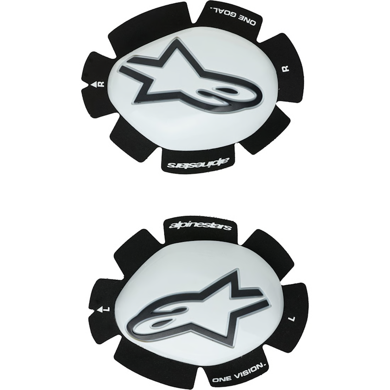 DESLIZADORES ALPINESTARS GP PLUS BLANCO/ NEGRO
