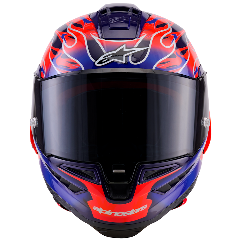 ALPINESTARS SUPERTECH R10 ECE06/DOT/FIM FLYTE VIOLETA/ ROJO - Imagen 5